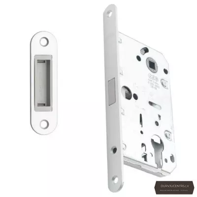 Durvju slēdzene magnētiskā sanmezgliem Polaris SF18PPZ ar pretplāksni