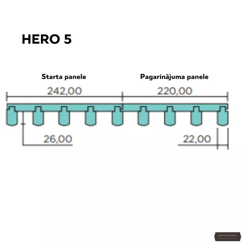 Sienas panelis HERO 05 MDF