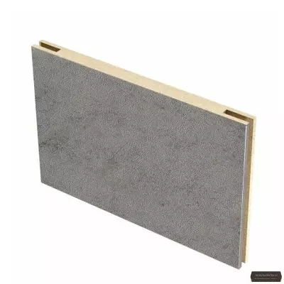 Durvju portāls MDF Tumšs betons PVC teleskopiskais