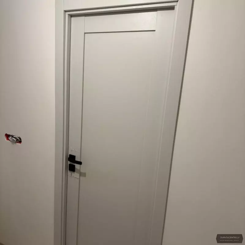 Durvis Luna Pelēks matēts PVC Deluxe