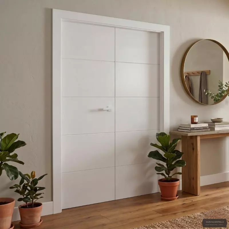 Durvis City line (NEO CLASSIC) Balta emalja