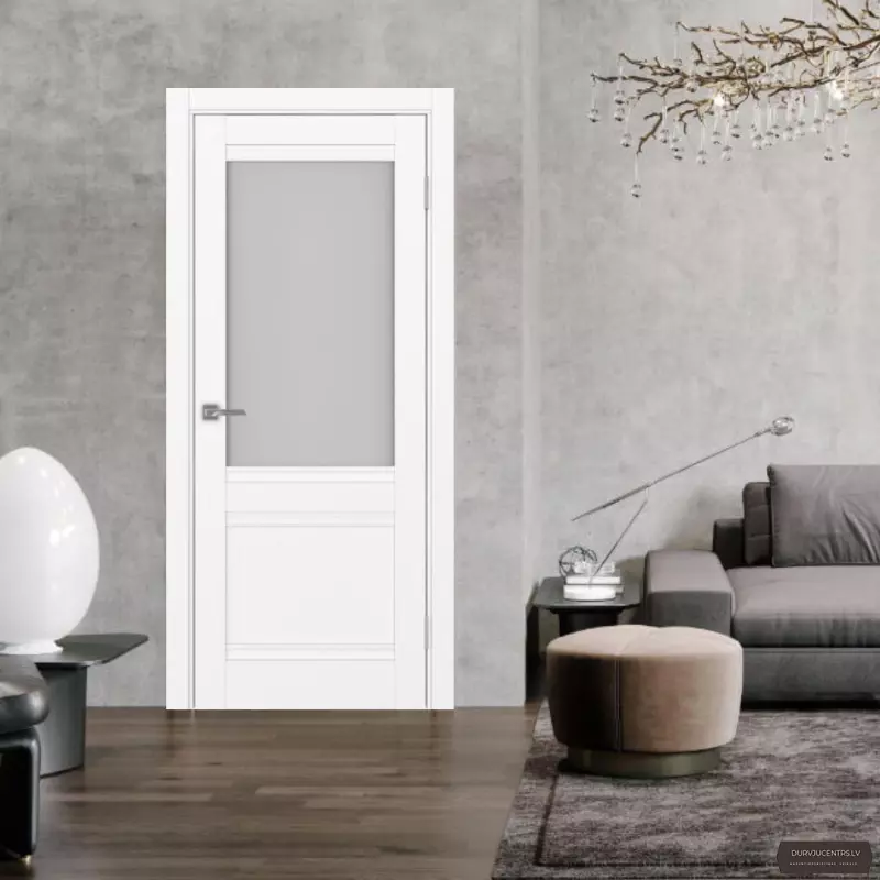 Durvis Kapital 02 Balts matēts PP Premium