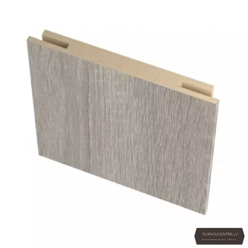 Durvju portālu komplekts MDF Grey sonoma Teleskopiskais PVC
