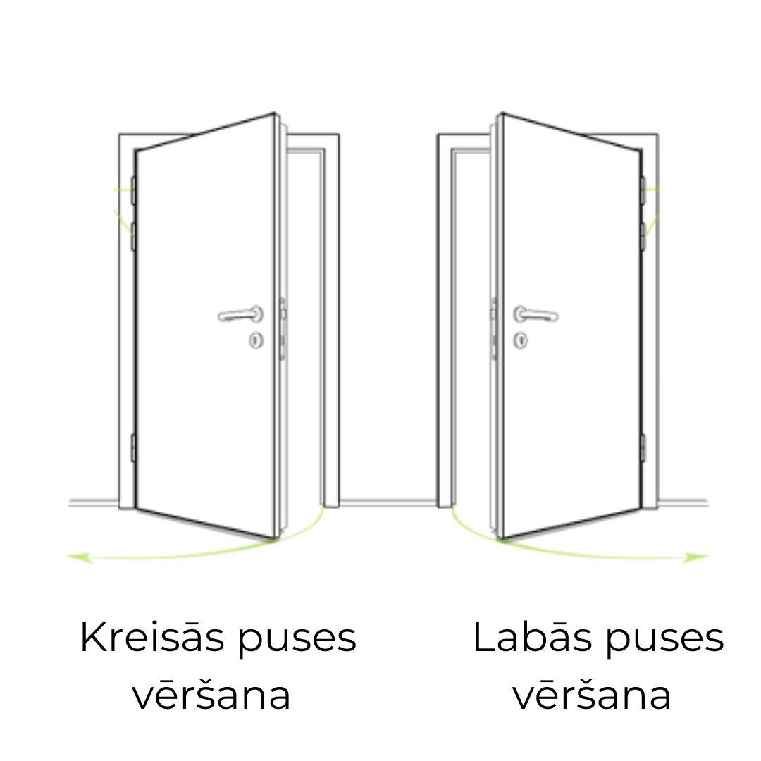Vivento Basic 01 durvju vērtne
